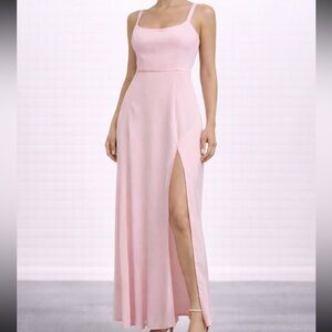 Babydoll Pink Slip Dress Y2K Fairy Whimsical Coquette Formal Hoco Dress  Garden